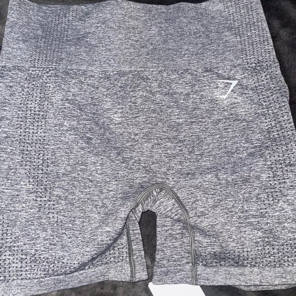 Vital seamless shorts Smokey grey marl - Picture 3 of 3